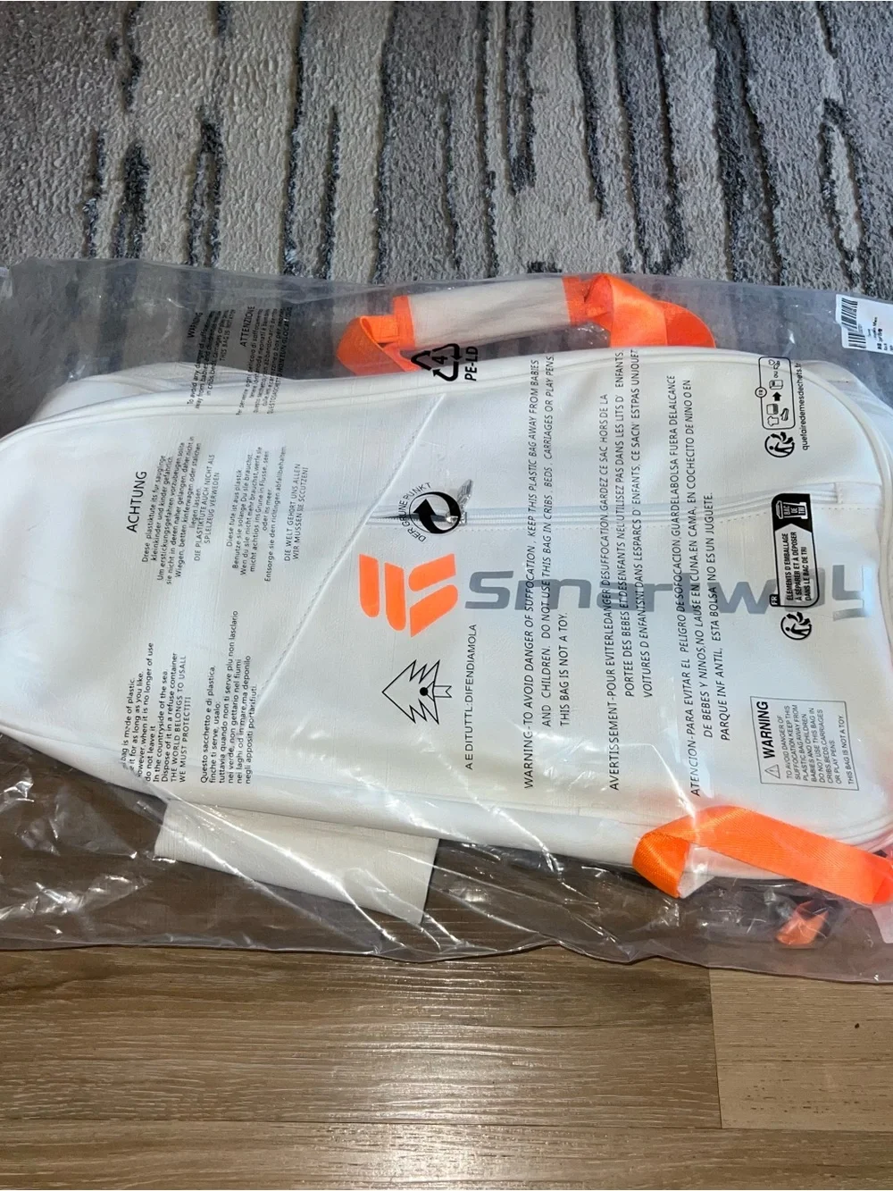 Smartway 40L Pickleball Bag White